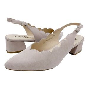 Gadea by Lodi Boston Nude Slingback Pump Suede Leather 39/9